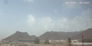 Jabal Uhud dilihat dari jauh